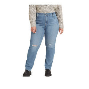 New Levi's 724 HIGH RISE SLIM STRAIGHT JEANS Size 22